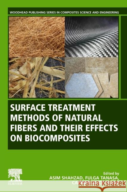 Surface Treatment Methods of Natural Fibres and Their Effects on Biocomposites Shahzad, Asim 9780128218631