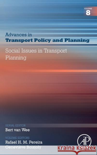 Social Issues in Transport Planning: Volume 8 Pereira, Rafael H. M. 9780128229828 Academic Press