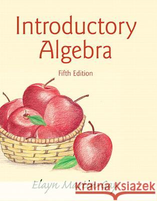 Introductory Algebra Elayn Martin-Gay 9780133864724