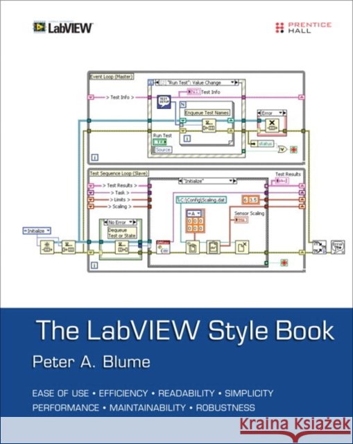 The LabVIEW Style Book Blume, Peter 9780134878423 Pearson Education (US)
