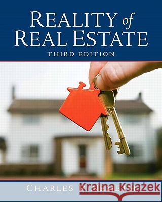 Reality of Real Estate Charles P. Nemeth 9780135104156 Prentice Hall