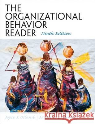 The Organizational Behavior Reader Joyce Sautters Osland Marlene E. Turner David Kolb 9780136125518