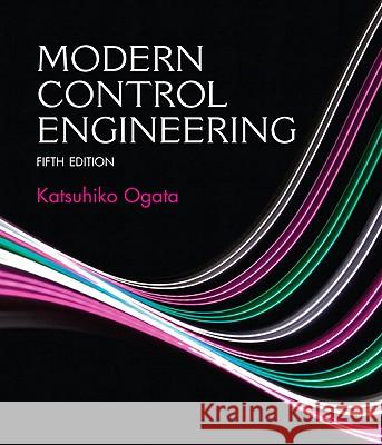 Modern Control Engineering Katsuhiko Ogata 9780136156734