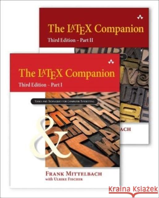 The LaTeX Companion: Parts I & II, 3rd Edition Ulrike Fischer 9780138166489 Pearson Education (US)