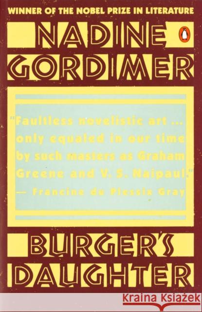 Burger's Daughter Nadine Gordimer 9780140055931 Penguin Books