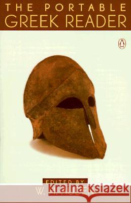 The Portable Greek Reader W. H. Auden 9780140150391 