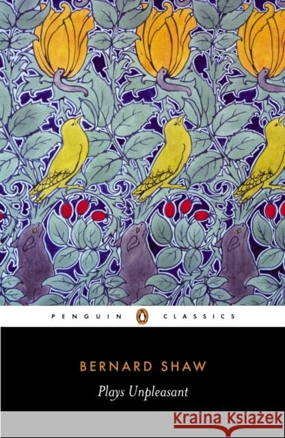 Plays Unpleasant George Bernard Shaw 9780140437935 Penguin Books Ltd