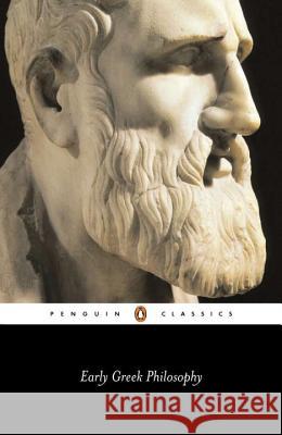 Early Greek Philosophy Jonathan Barnes 9780140448153 Penguin Books