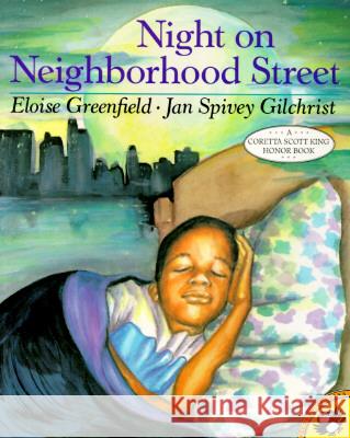 Night on Neighborhood Street Eloise Greenfield Jan Spivey Gilchrist 9780140556834 Puffin Books