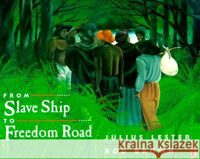 From Slave Ship To Freedom Road Julius Lester Rod Brown 9780140566697 Puffin Books