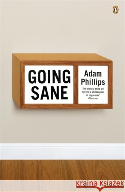 Going Sane Adam Phillips 9780141012490