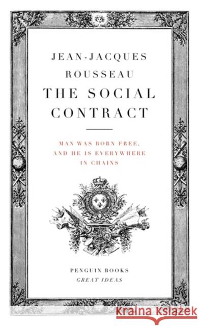 The Social Contract Rousseau Jean-Jacques 9780141018881 Penguin Books Ltd