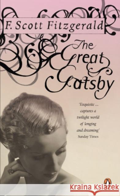 The Great Gatsby F Scott Fitzgerald 9780141023434 PENGUIN UK