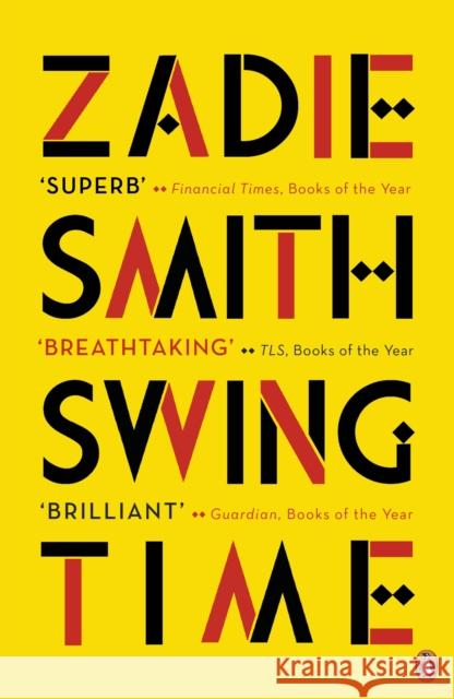 Swing Time: LONGLISTED for the Man Booker Prize 2017 Smith, Zadie 9780141036601