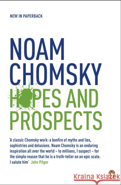 Hopes and Prospects Noam Chomsky 9780141045306 PENGUIN UK