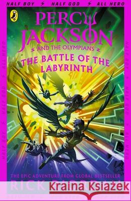 Percy Jackson and the Battle of the Labyrinth (Book 4) Riordan Rick 9780141346830 Penguin Random House Children's UK
