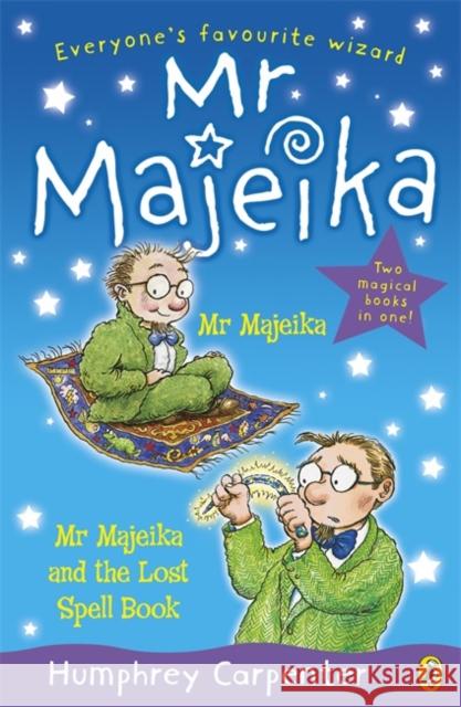 Mr Majeika and Mr Majeika and the Lost Spell Book bind-up Humphrey Carpenter 9780141350813 PUFFIN