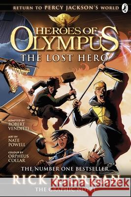 The Lost Hero: The Graphic Novel (Heroes of Olympus Book 1) Rick Riordan 9780141359984 Penguin Random House Children's UK