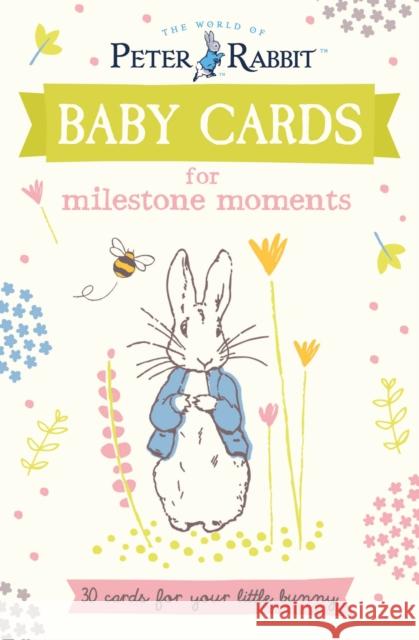 Peter Rabbit Baby Cards: for Milestone Moments Beatrix Potter 9780141367880 Penguin Random House Children's UK