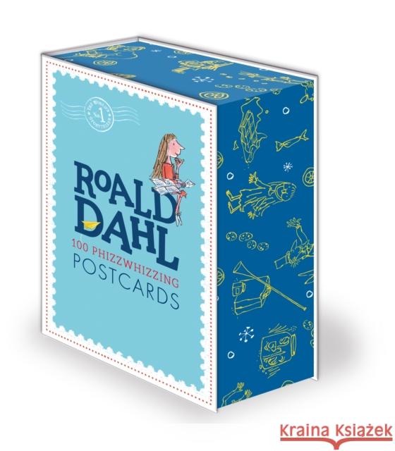 Roald Dahl 100 Phizz-Whizzing Postcards Roald Dahl   9780141371221 Penguin Random House Children's UK