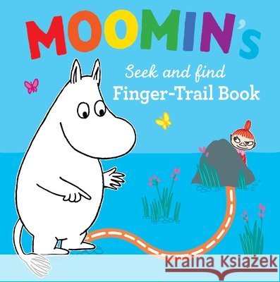 Moomin's Seek and Find Finger-Trail book Tove Jansson 9780141375588