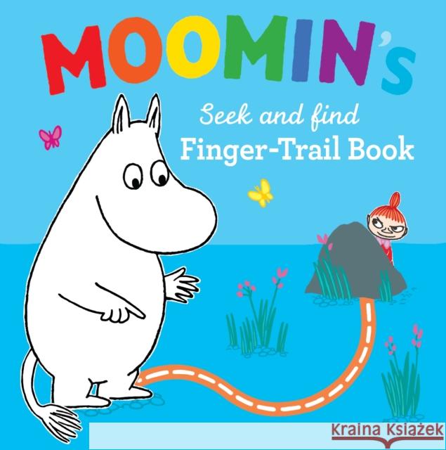 Moomin's Seek and Find Finger-Trail book Tove Jansson 9780141375588 Penguin Random House Children's UK