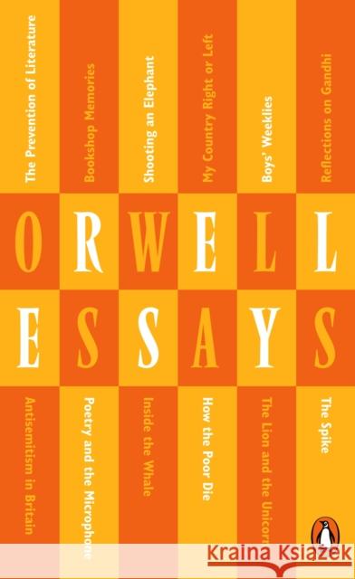 Essays George Orwell   9780141395463 Penguin Books Ltd