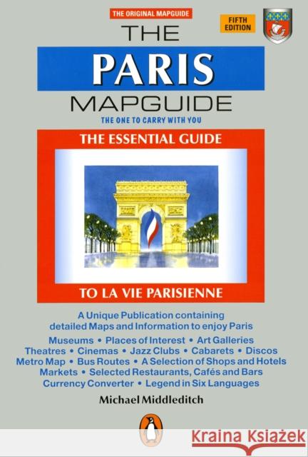 The Paris Mapguide Michael Middleditch 9780141469041 Penguin Books Ltd