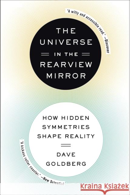 The Universe in the Rearview Mirror: How Hidden Symmetries Shape Reality Dave Goldberg 9780142181041 Plume Books