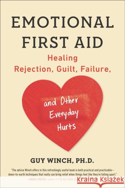 Emotional First Aid: Healing Rejection, Guilt, Failure, and Other Everyday Hurts Guy Winch 9780142181072