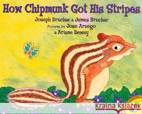 How Chipmunk Got His Stripes Joseph Bruchac James Bruchac Jose Aruego 9780142500217 Puffin Books