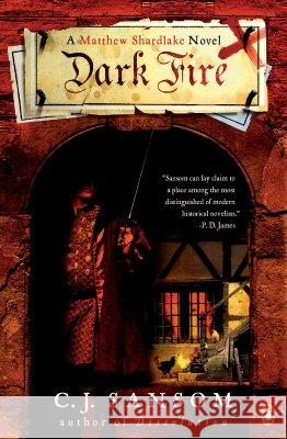 Dark Fire: A Matthew Shardlake Tudor Mystery C. J. Sansom 9780143036432 Penguin Books