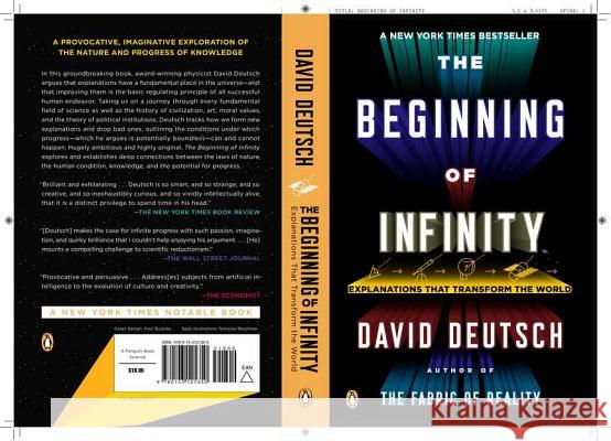 The Beginning of Infinity: Explanations That Transform the World David Deutsch 9780143121350 Penguin Books