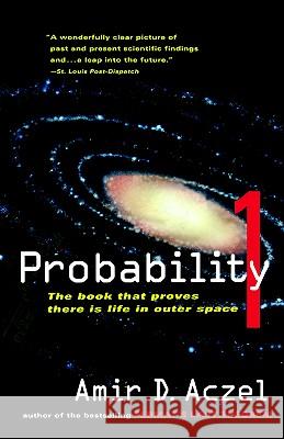 Probability 1 Amir D. Aczel Aczel 9780156010801 Harvest Books