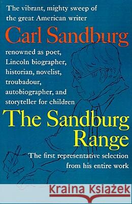 The Sandburg Range Carl Sandburg 9780156014083 