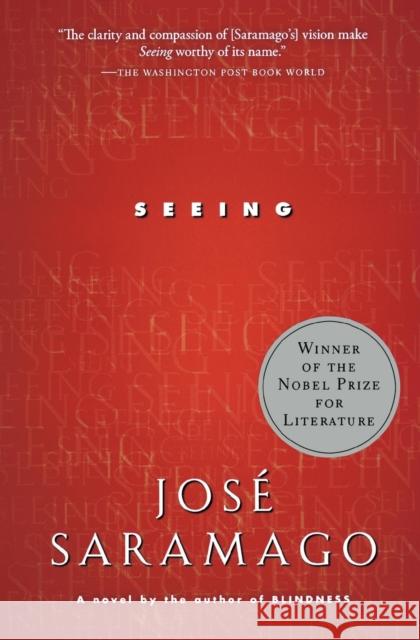 Seeing Jose Saramago Margaret Jull Costa 9780156032735