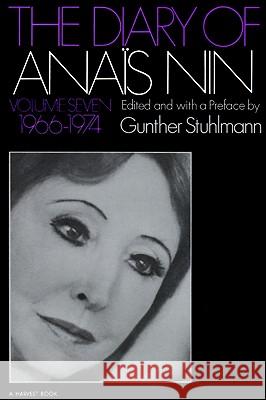 1966-1974 Gunther Stuhlmann Gunther Stuhlmann 9780156260350