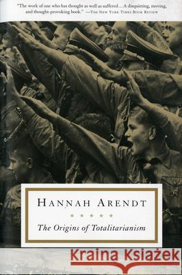 Origins of Totalitarianism Hannah Arendt 9780156701532 