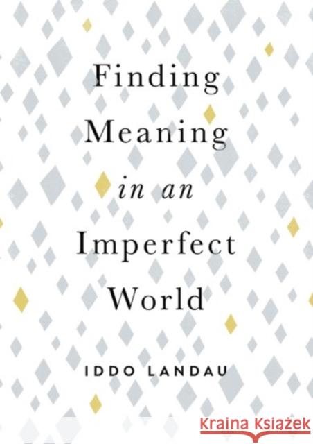 Finding Meaning in an Imperfect World Iddo Landau 9780190092221