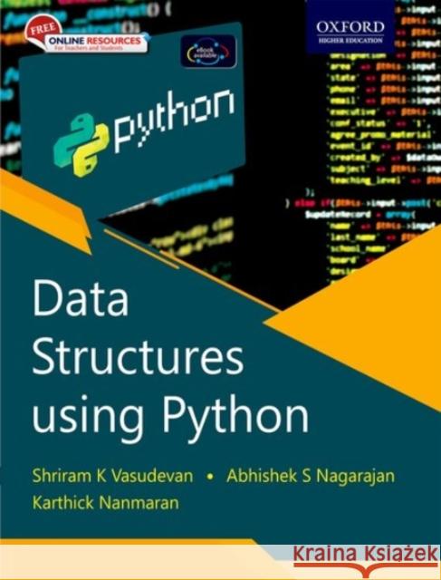 Data Structures Using Python Vasudevan 9780190124083