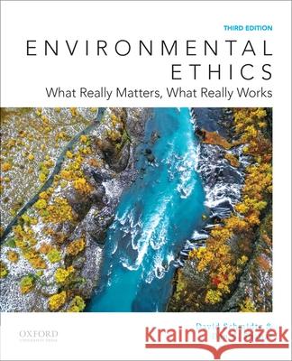 Environmental Ethics: What Really Matters, What Really Works David Schmidtz 9780190259228