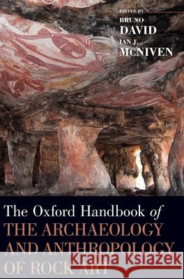 Oxford Handbook of the Archaeology and Anthropology of Rock Art David, Bruno 9780190607357 Oxford University Press, USA