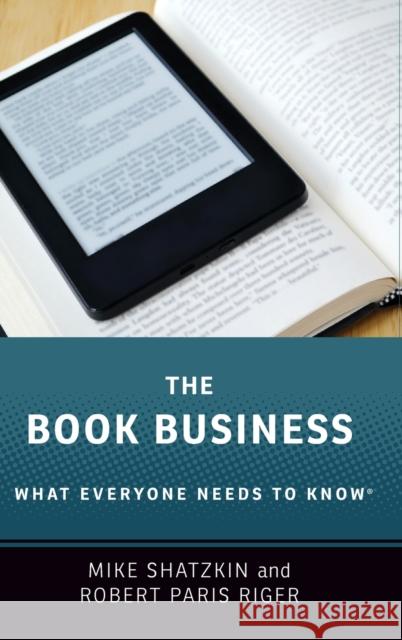 The Book Business Shatzkin 9780190628031 Oxford University Press, USA