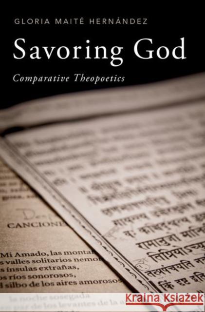 Savoring God: Comparative Theopoetics Hern 9780190907365