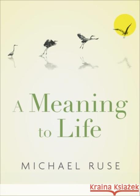 A Meaning to Life Michael Ruse 9780190933227
