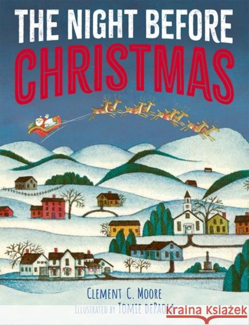 The Night Before Christmas Clement Moore 9780192728470 OXFORD UNIVERSITY PRESS