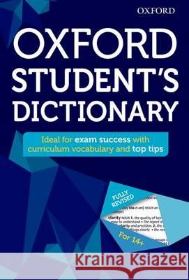 Oxford Student's Dictionary Oxford Dictionaries 9780192742384 