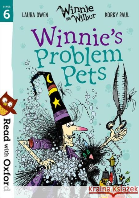 Read with Oxford: Stage 6: Winnie and Wilbur: Winnie's Problem Pets Owen, Laura 9780192765260