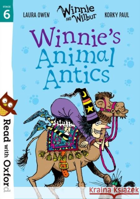 Read with Oxford: Stage 6: Winnie and Wilbur: Winnie's Animal Antics Laura Owen Korky Paul  9780192769206