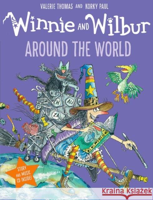 Winnie and Wilbur: Around the World PB & CD  9780192772343 Oxford University Press